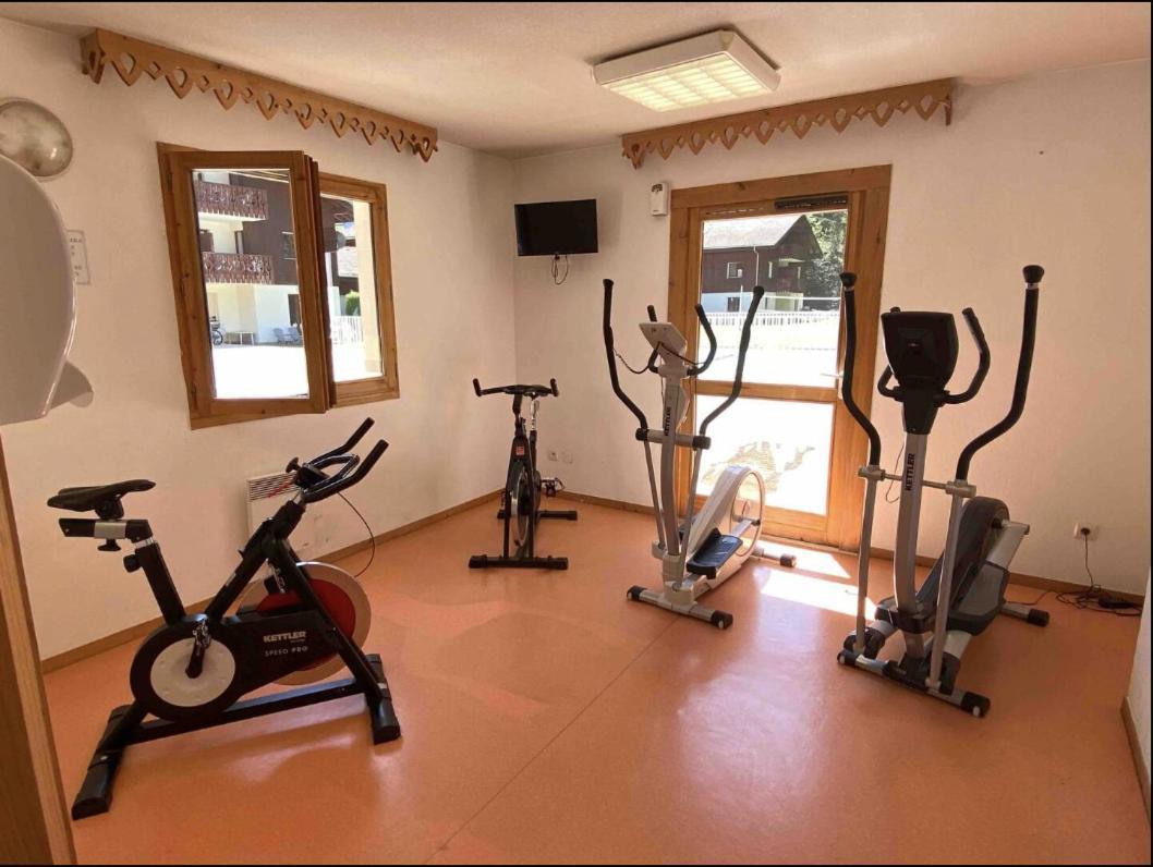 Appartement Renove T2, Vue Montagne Samoens Ngoại thất bức ảnh